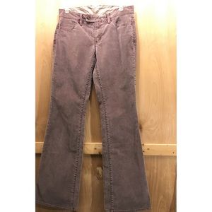 BOGO Gap corduroy pants purple pink bootcut flare